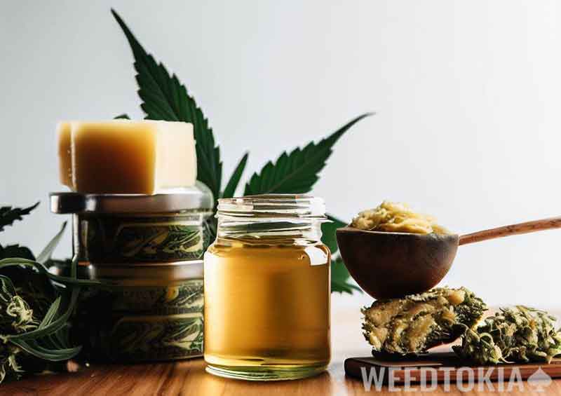 Cannabis stem products