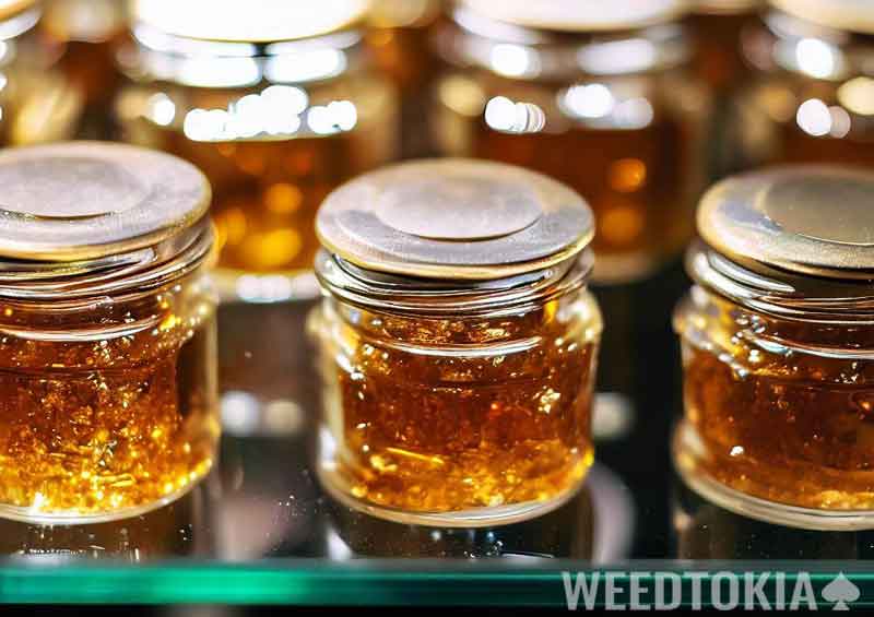 Live Resin on dispensary shelf