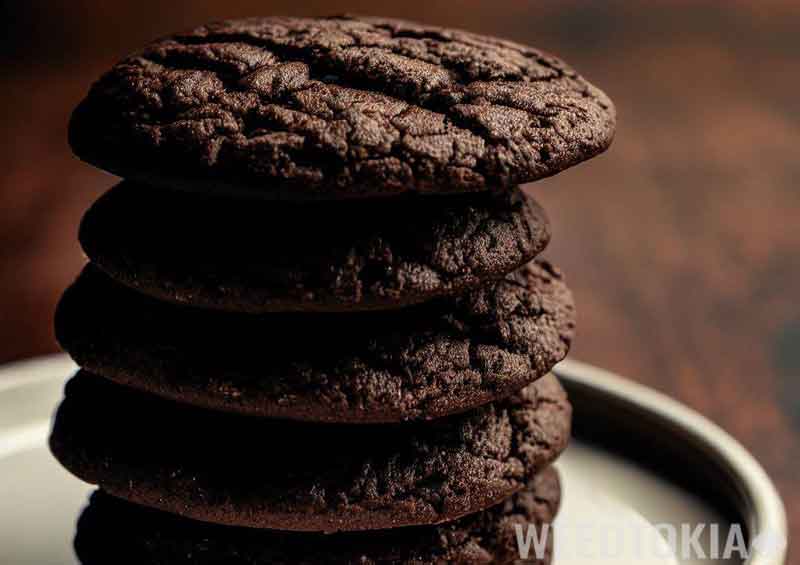 Marijuana edibles on a plate