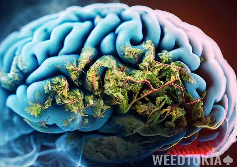 Weed effects on the brain