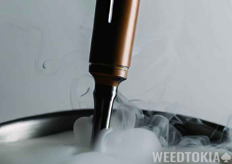 Boiling vape pen trend