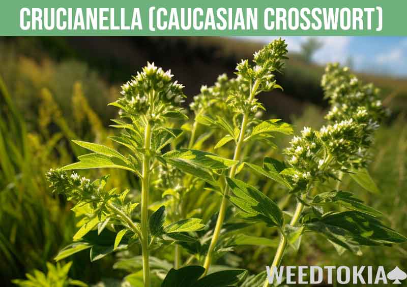 Crucianella plant can smell like cannabis