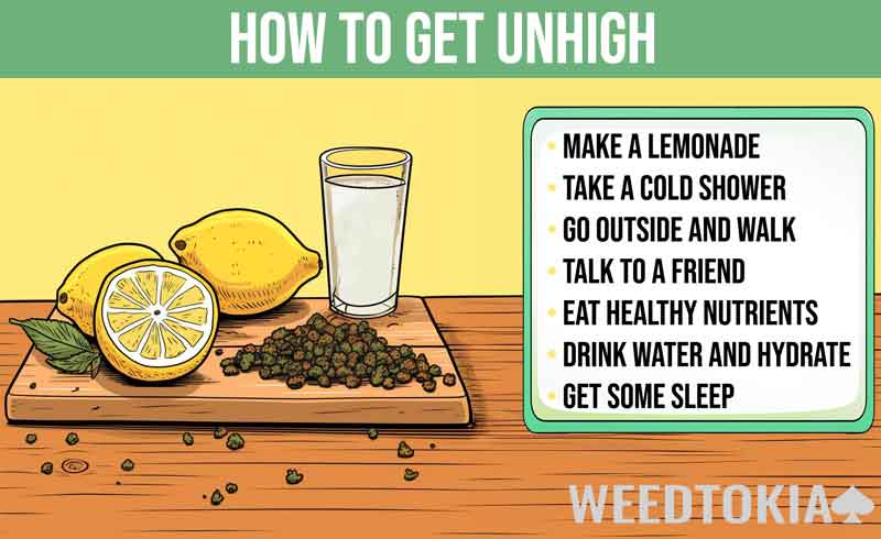 How to get unhigh infographic