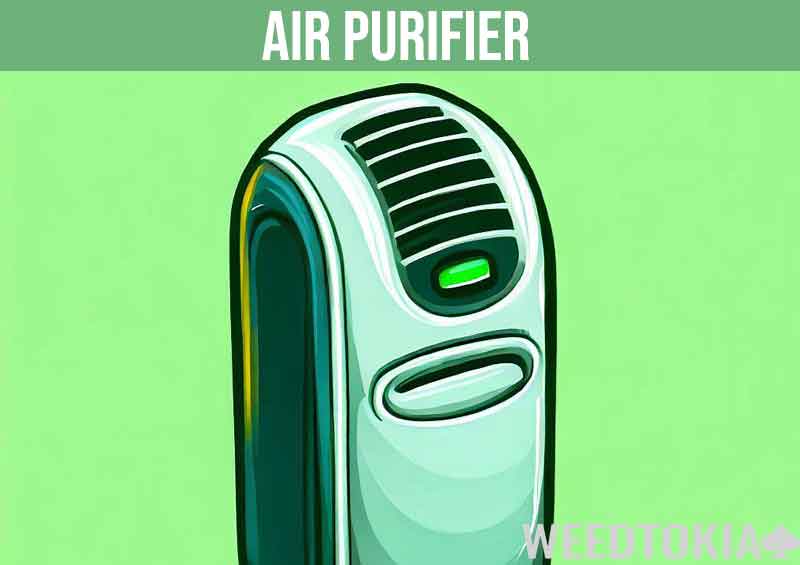 Illustration of an air purifier