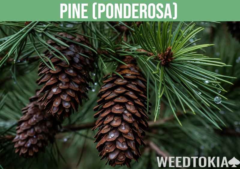 Pine from Ponderosa smells like marijuana