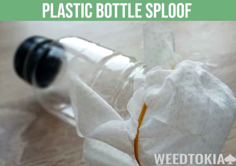 Plastic bottle sploof