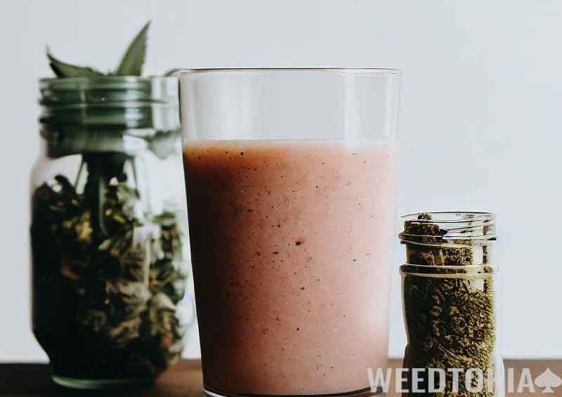 Smoothie and weed