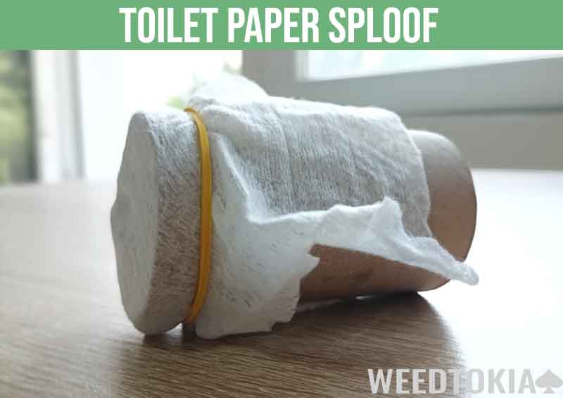 Toilet paper sploof