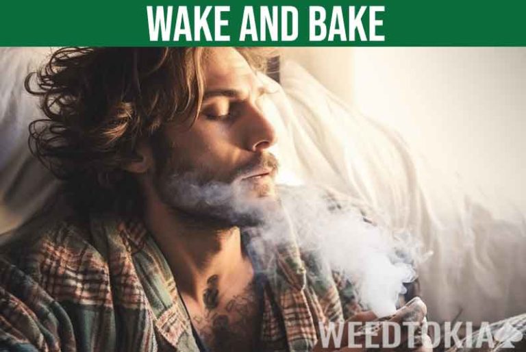 What Does The Slang Term Wake And Bake Mean