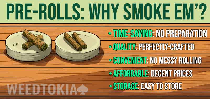 Why use pre-rolls infographic